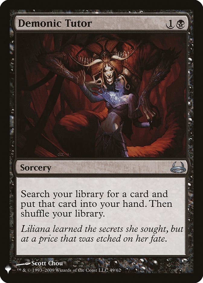 Demonic Tutor [Mystery Booster] - The Mythic Store | 24h Order Processing