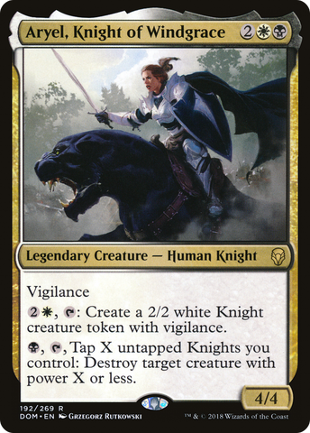Aryel, Knight of Windgrace [Dominaria] - The Mythic Store | 24h Order Processing