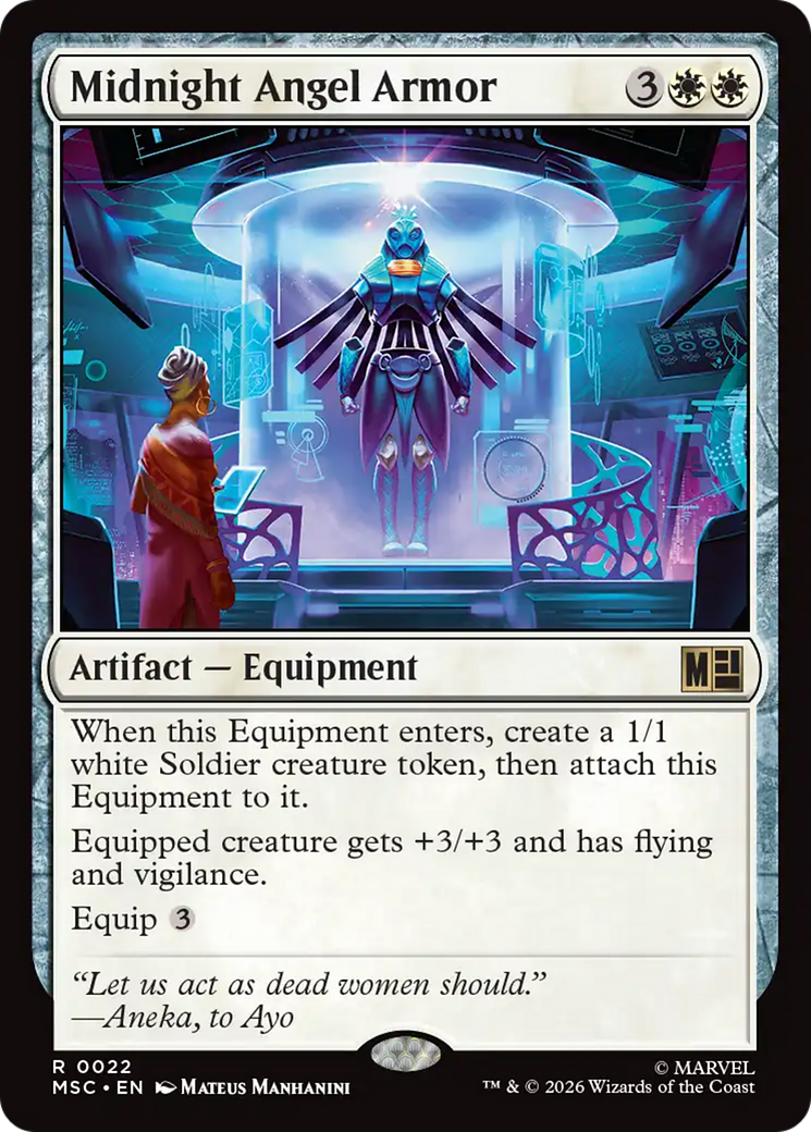 Midnight Angel Armor [Marvel Super Heroes Commander] - The Mythic Store | 24h Order Processing
