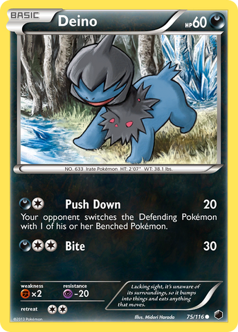 Deino (75/116) [Black & White: Plasma Freeze] - The Mythic Store | 24h Order Processing