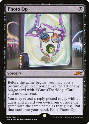 Photo Op [Unfinity] - The Mythic Store | 24h Order Processing