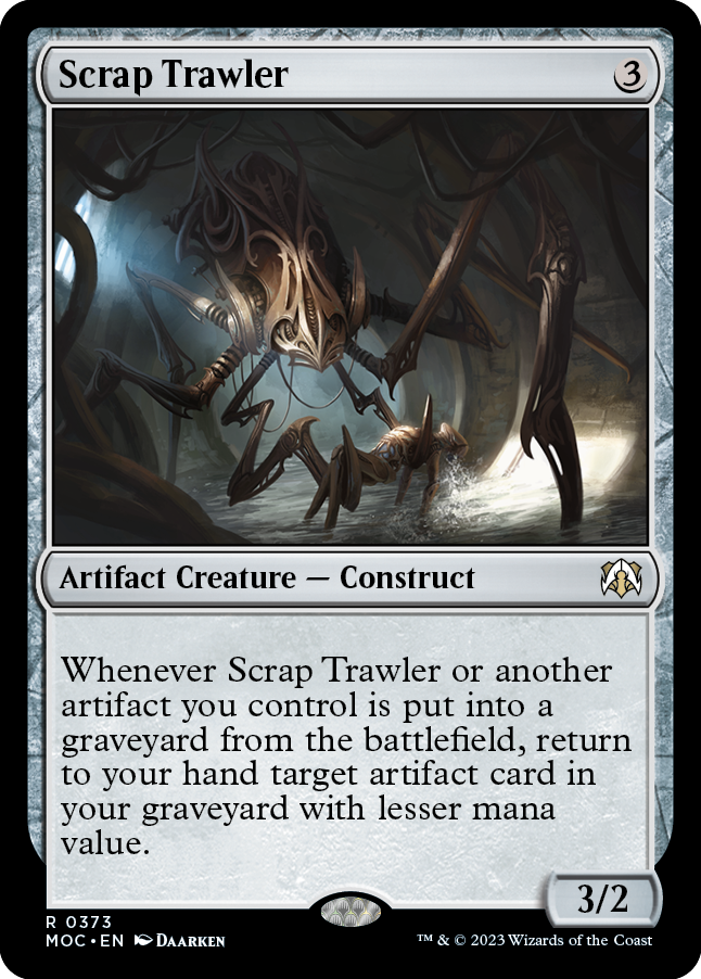 Scrap Trawler [March of the Machine Commander] - The Mythic Store | 24h Order Processing