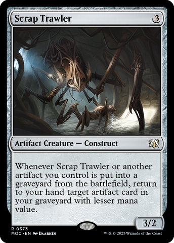 Scrap Trawler [March of the Machine Commander] - The Mythic Store | 24h Order Processing