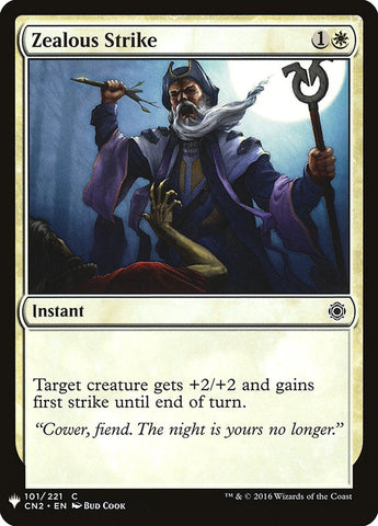Zealous Strike [Mystery Booster] - The Mythic Store | 24h Order Processing
