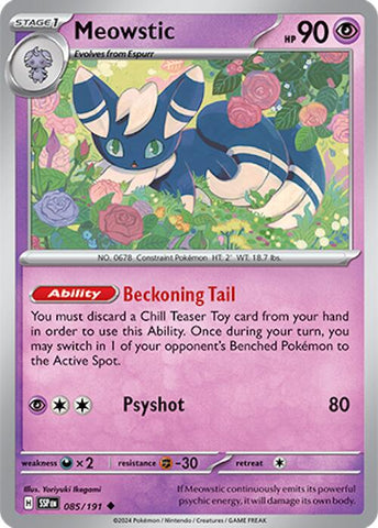Meowstic (085/191) [Scarlet & Violet: Surging Sparks] - The Mythic Store | 24h Order Processing
