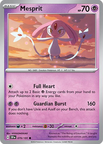 Mesprit (079/191) [Scarlet & Violet: Surging Sparks] - The Mythic Store | 24h Order Processing