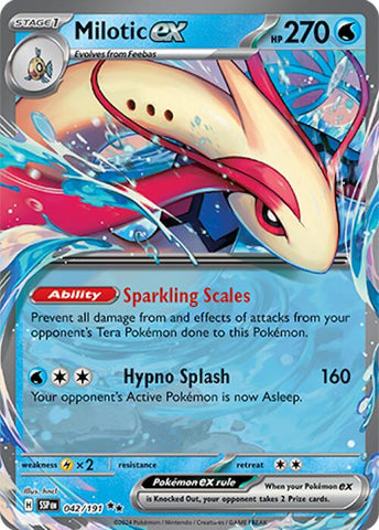 Milotic ex (042/191) [Scarlet & Violet: Surging Sparks] - The Mythic Store | 24h Order Processing