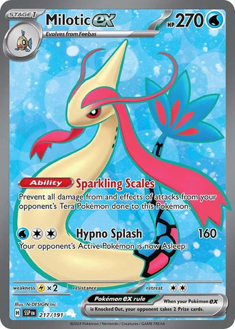 Milotic ex (217/191) [Scarlet & Violet: Surging Sparks] - The Mythic Store | 24h Order Processing