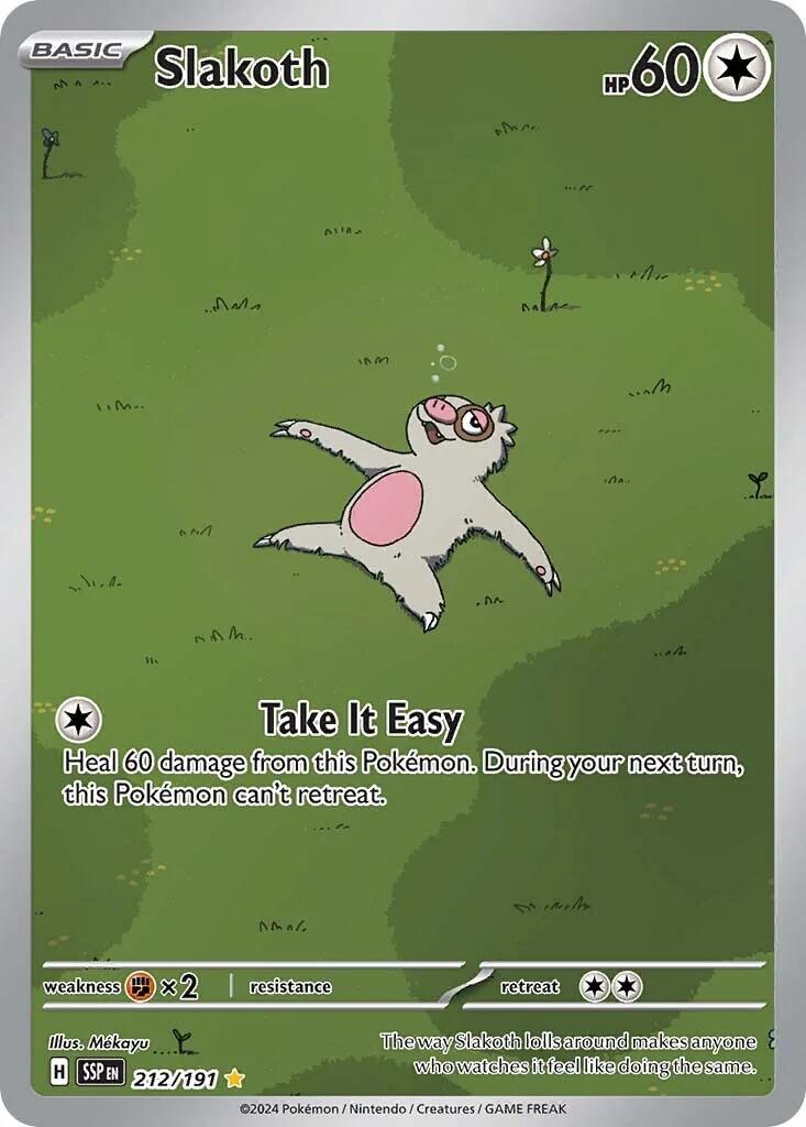 Slakoth (212/191) [Scarlet & Violet: Surging Sparks] - The Mythic Store | 24h Order Processing