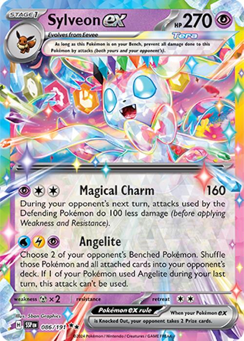 Sylveon ex (086/191) [Scarlet & Violet: Surging Sparks] - The Mythic Store | 24h Order Processing