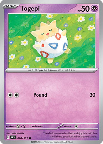 Togepi (070/191) [Scarlet & Violet: Surging Sparks] - The Mythic Store | 24h Order Processing