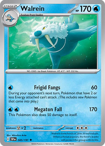 Walrein (045/191) [Scarlet & Violet: Surging Sparks] - The Mythic Store | 24h Order Processing