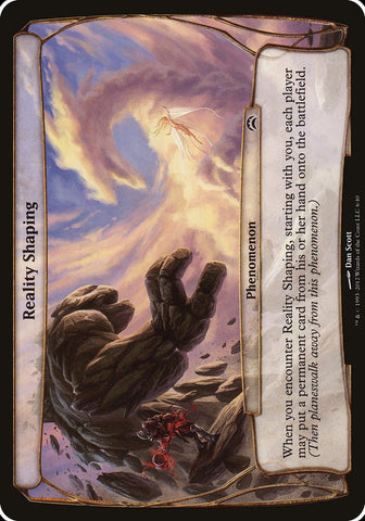 Reality Shaping (Planes) [Planechase 2012 Planes] - The Mythic Store | 24h Order Processing