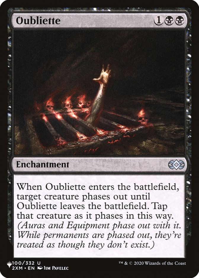 Oubliette [The List] - The Mythic Store | 24h Order Processing