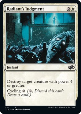 Radiant's Judgment [Jumpstart 2022] - The Mythic Store | 24h Order Processing