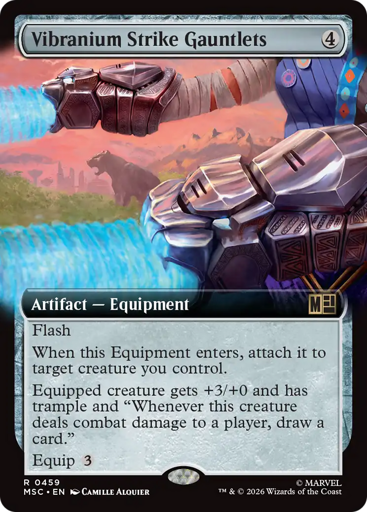 Vibranium Strike Gauntlets (Extended Art) [Marvel Super Heroes Commander] - The Mythic Store | 24h Order Processing