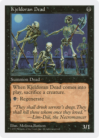 Kjeldoran Dead [Fifth Edition] - The Mythic Store | 24h Order Processing