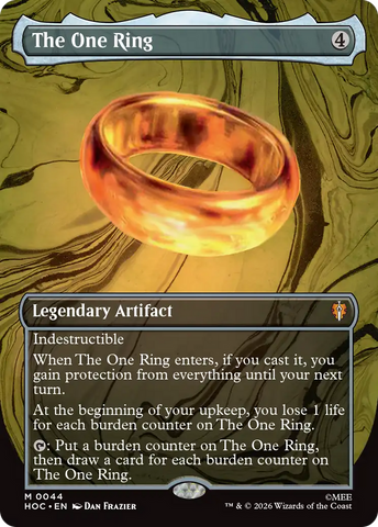 The One Ring (Borderless) [The Hobbit] - The Mythic Store | 24h Order Processing