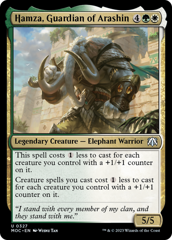 Hamza, Guardian of Arashin [March of the Machine Commander] - The Mythic Store | 24h Order Processing