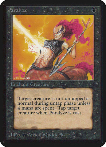 Paralyze [Alpha Edition] - The Mythic Store | 24h Order Processing