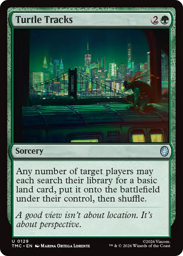 Turtle Tracks [Teenage Mutant Ninja Turtles Commander] - The Mythic Store | 24h Order Processing