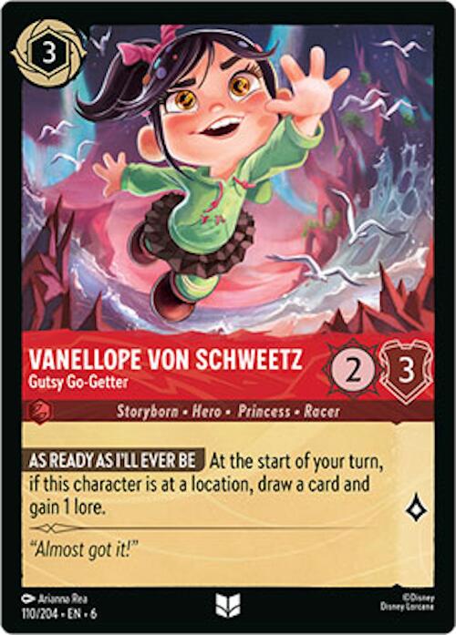 Vanellope von Schweetz - Gutsy Go-Getter (110/204) [Azurite Sea] - The Mythic Store | 24h Order Processing