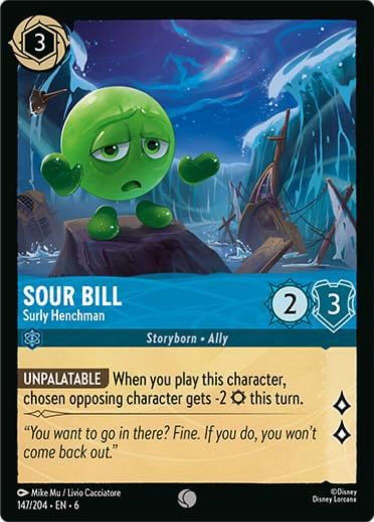 Sour Bill - Surly Henchman (147/204) [Azurite Sea] - The Mythic Store | 24h Order Processing