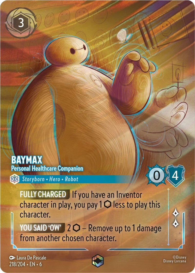 Baymax - Personal Healthcare Companion (Enchanted) (218/204) [Azurite Sea] - The Mythic Store | 24h Order Processing