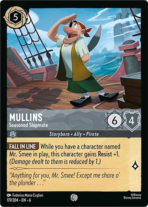 Mullins - Seasoned Shipmate (177/204) [Azurite Sea] - The Mythic Store | 24h Order Processing