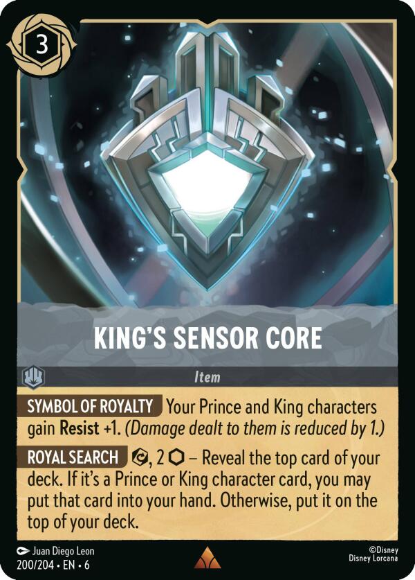 King's Sensor Core (200/204) [Azurite Sea] - The Mythic Store | 24h Order Processing