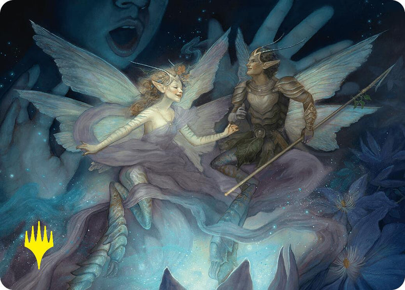 Faebloom Trick Art Card (6/54) (Gold-Stamped Signature) [Foundations Art Series] - The Mythic Store | 24h Order Processing