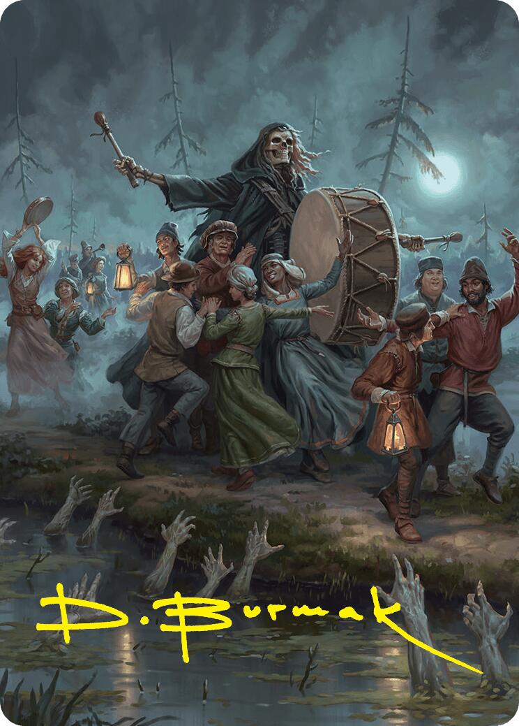 Blasphemous Edict Art Card (35/54) (Gold-Stamped Signature) [Foundations Art Series] - The Mythic Store | 24h Order Processing