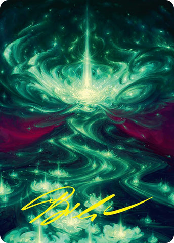 Genesis Wave Art Card (54/54) (Gold-Stamped Signature) [Foundations Art Series] - The Mythic Store | 24h Order Processing