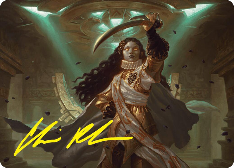 Elenda, Saint of Dusk Art Card (15/54) (Gold-Stamped Signature) [Foundations Art Series] - The Mythic Store | 24h Order Processing