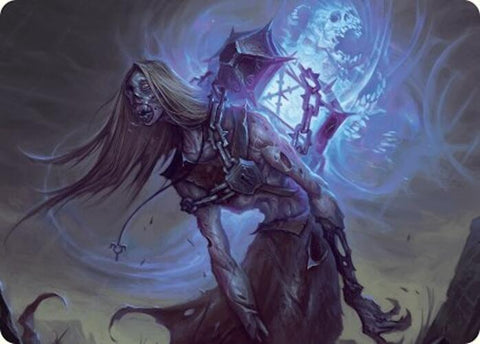 Soul-Shackled Zombie Art Card (9/54) [Foundations Art Series] - The Mythic Store | 24h Order Processing