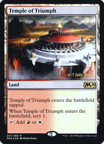 Temple of Triumph [Core Set 2020 Prerelease Promos] - The Mythic Store | 24h Order Processing