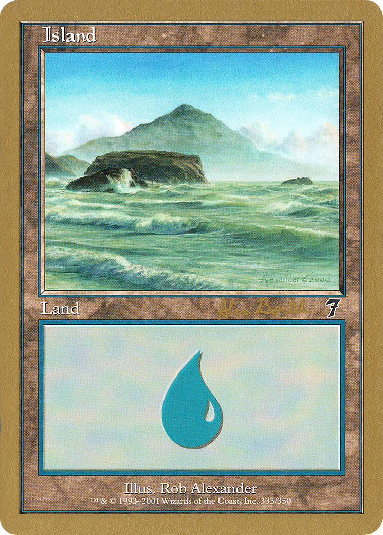 Island (ab333) (Alex Borteh) [World Championship Decks 2001] - The Mythic Store | 24h Order Processing