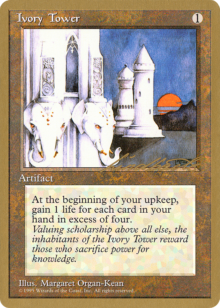 Ivory Tower (Leon Lindback) [Pro Tour Collector Set] - The Mythic Store | 24h Order Processing