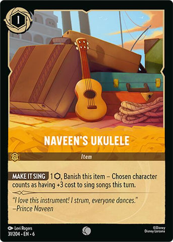 Naveen's Ukulele (31/204) [Azurite Sea] - The Mythic Store | 24h Order Processing