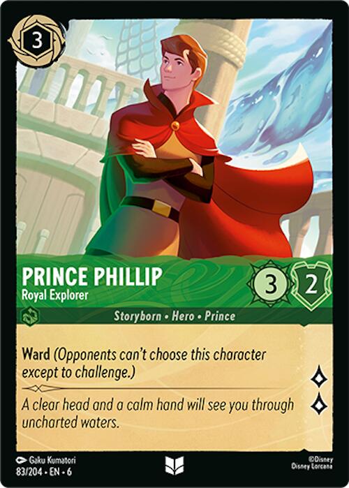 Prince Phillip - Royal Explorer (83/204) [Azurite Sea] - The Mythic Store | 24h Order Processing