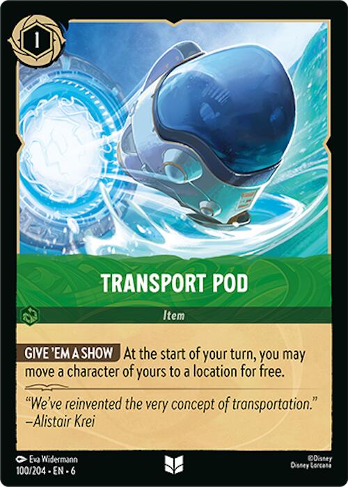 Transport Pod (100/204) [Azurite Sea] - The Mythic Store | 24h Order Processing