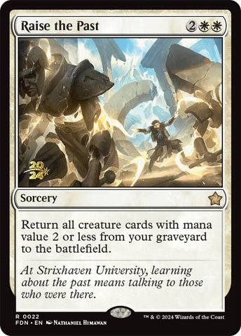 Raise the Past [Foundations Prerelease Promos] - The Mythic Store | 24h Order Processing