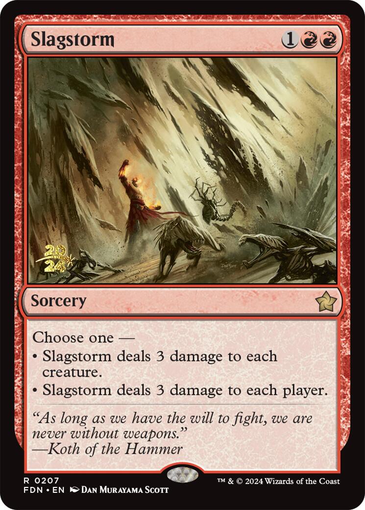 Slagstorm [Foundations Prerelease Promos] - The Mythic Store | 24h Order Processing