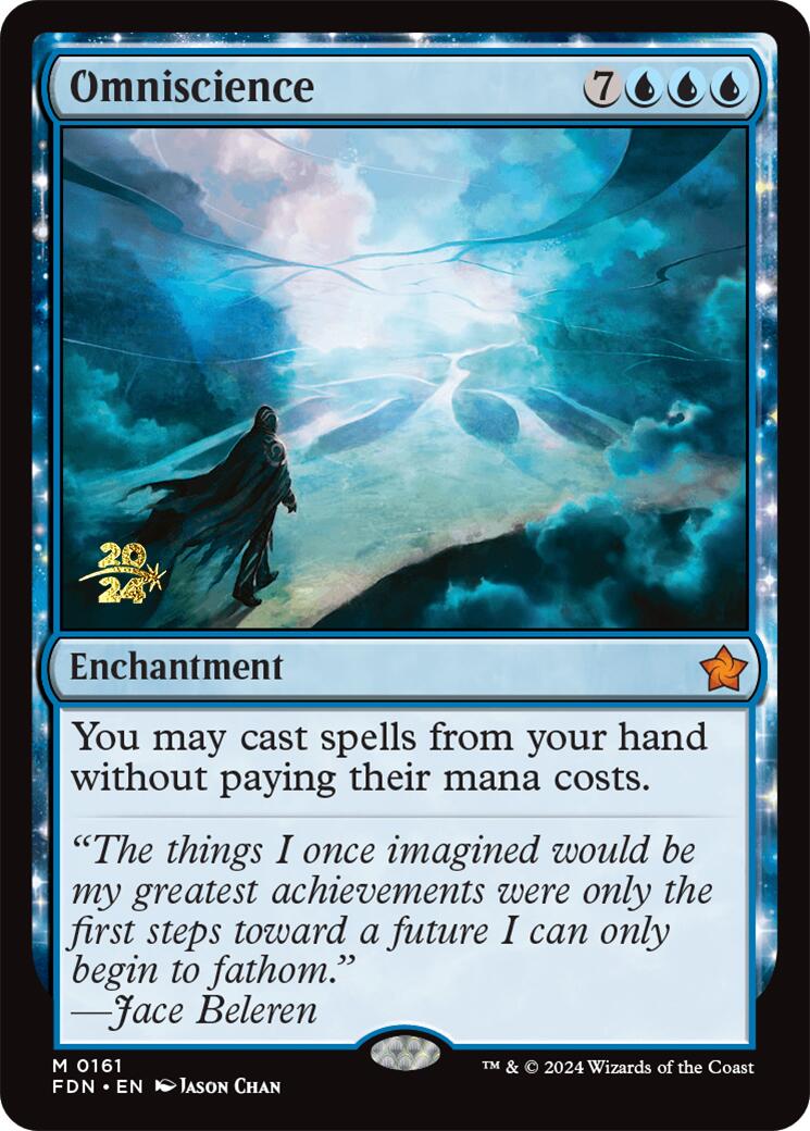 Omniscience [Foundations Prerelease Promos] - The Mythic Store | 24h Order Processing