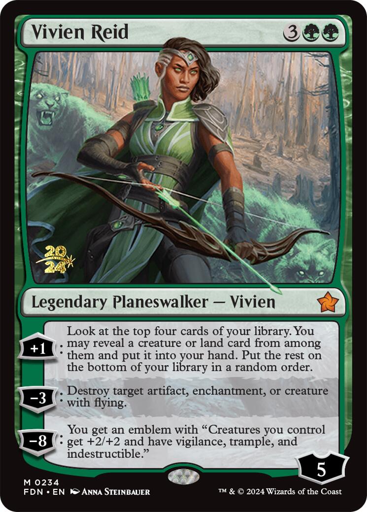 Vivien Reid [Foundations Prerelease Promos] - The Mythic Store | 24h Order Processing