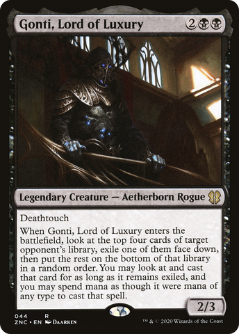 Gonti, Lord of Luxury [Zendikar Rising Commander] - The Mythic Store | 24h Order Processing