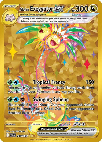 Alolan Exeggutor ex (248/191) [Scarlet & Violet: Surging Sparks] - The Mythic Store | 24h Order Processing