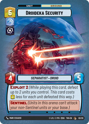 Droideka Security (02/20) (02/20) [Twilight of the Republic: Weekly Play] - The Mythic Store | 24h Order Processing