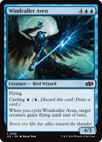 Windcaller Aven [Foundations Jumpstart] - The Mythic Store | 24h Order Processing