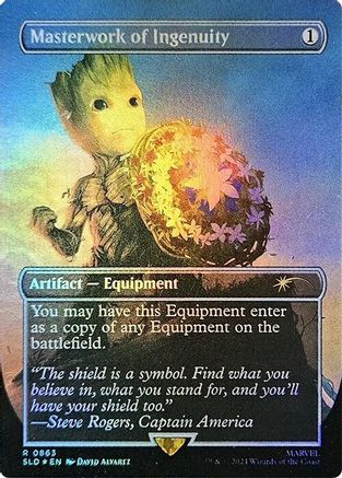 Masterwork of Ingenuity (Rainbow Foil) (SLD-863) - Secret Lair Drop Series Foil - The Mythic Store | 24h Order Processing